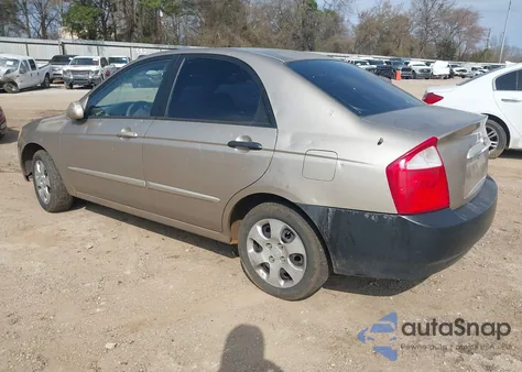 2004 Kia Spectra Ex/Lx z USA, uszkodzony, nr VIN KNAFE121045040480